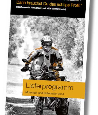Conti Lieferprogramm Moppedreifen 2014