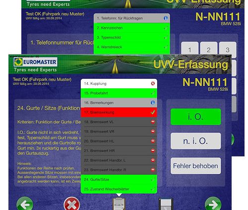 Euromaster UVV App