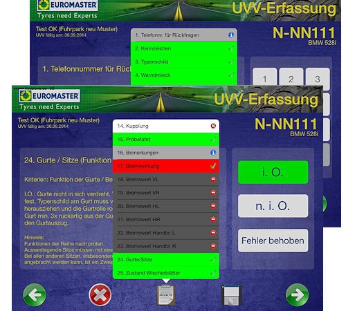 Euromaster UVV App