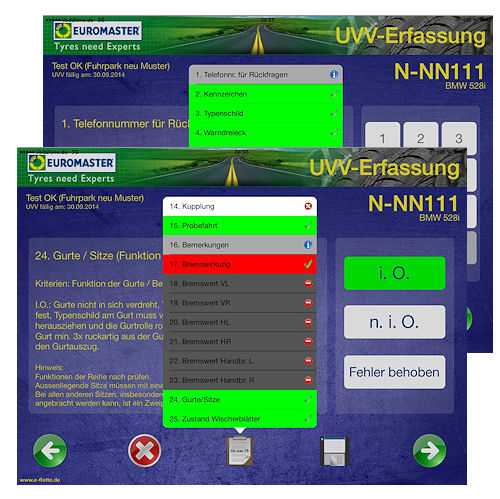 Euromaster UVV App