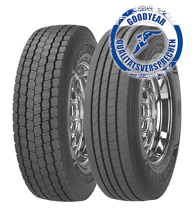 Goodyear Qualitätsversprechen für Reisebusreifen