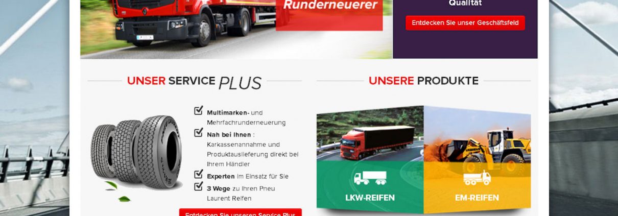 Laurent neue Homepage tb