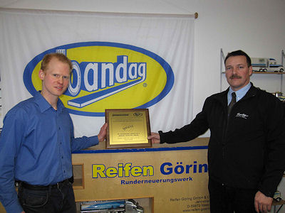 Reifen Göring 35 Jahre Bandag