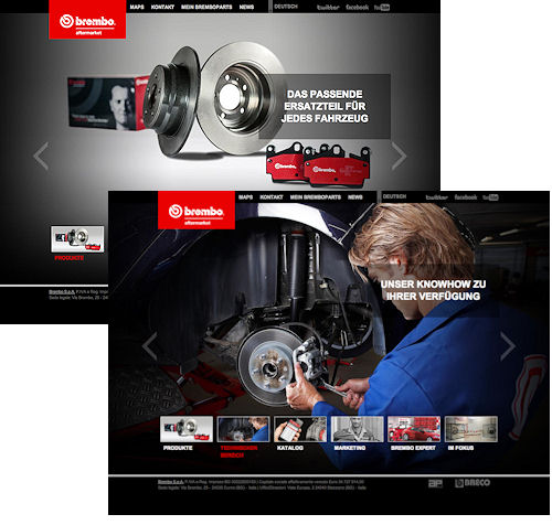 Brembo Ersatzteilportal