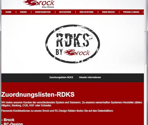 Brock RDKS Site