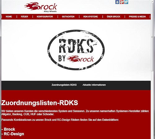 Brock RDKS Site