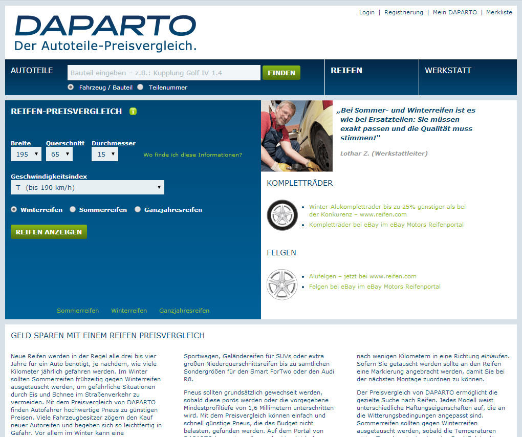 Daparto tb