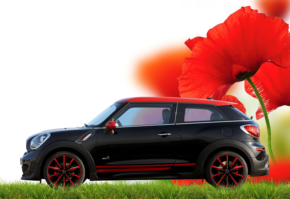 Design BL5 black red Mini Cooper 2014 tb