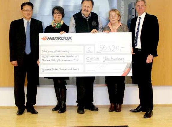 Hankook spendet