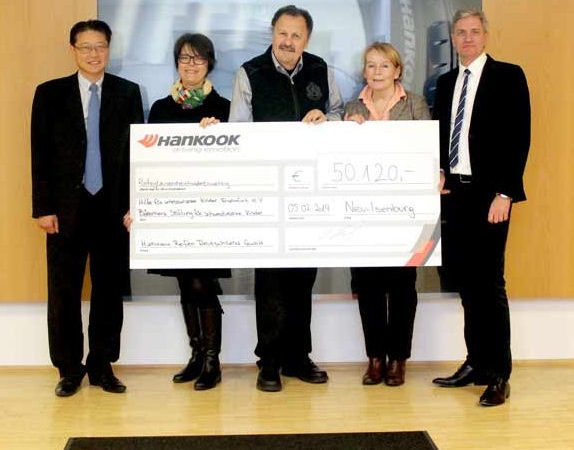 Hankook spendet