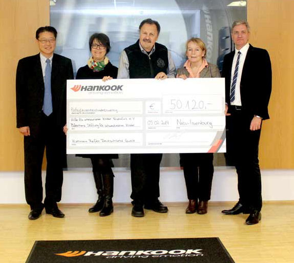 Hankook spendet