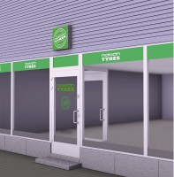 Nokian NAD Außenwerbung tb