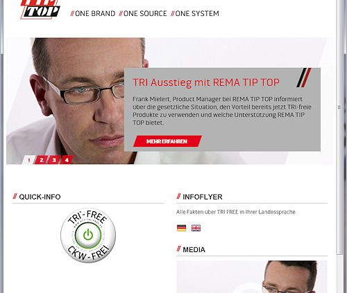 Rema Tip Top TRI frei Website