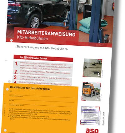 Springer Fachmedien Broschüre Kfz Hebebühnen