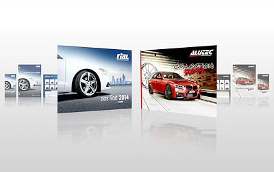 Uniwheels Verkaufsunterlagen Alutec und Rial