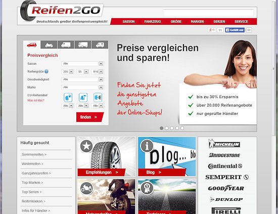 EGo Group Reifen2Go Relaunch