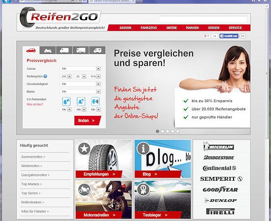 EGo Group Reifen2Go Relaunch