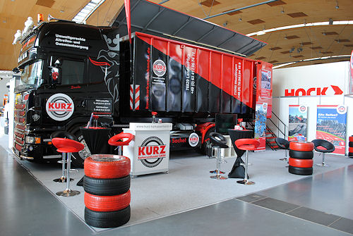 Kurz Karkassenhandel Messe Truck