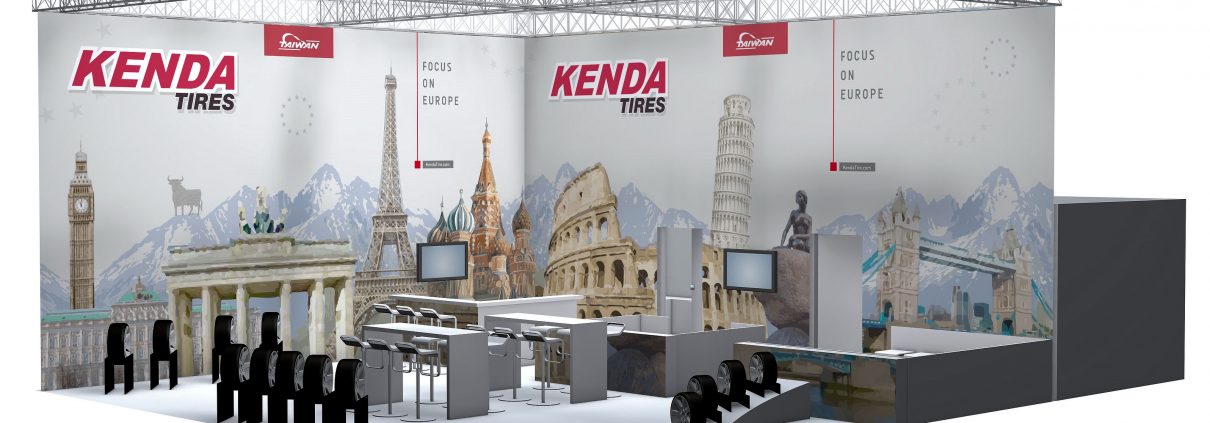 Kenda Messestand tb