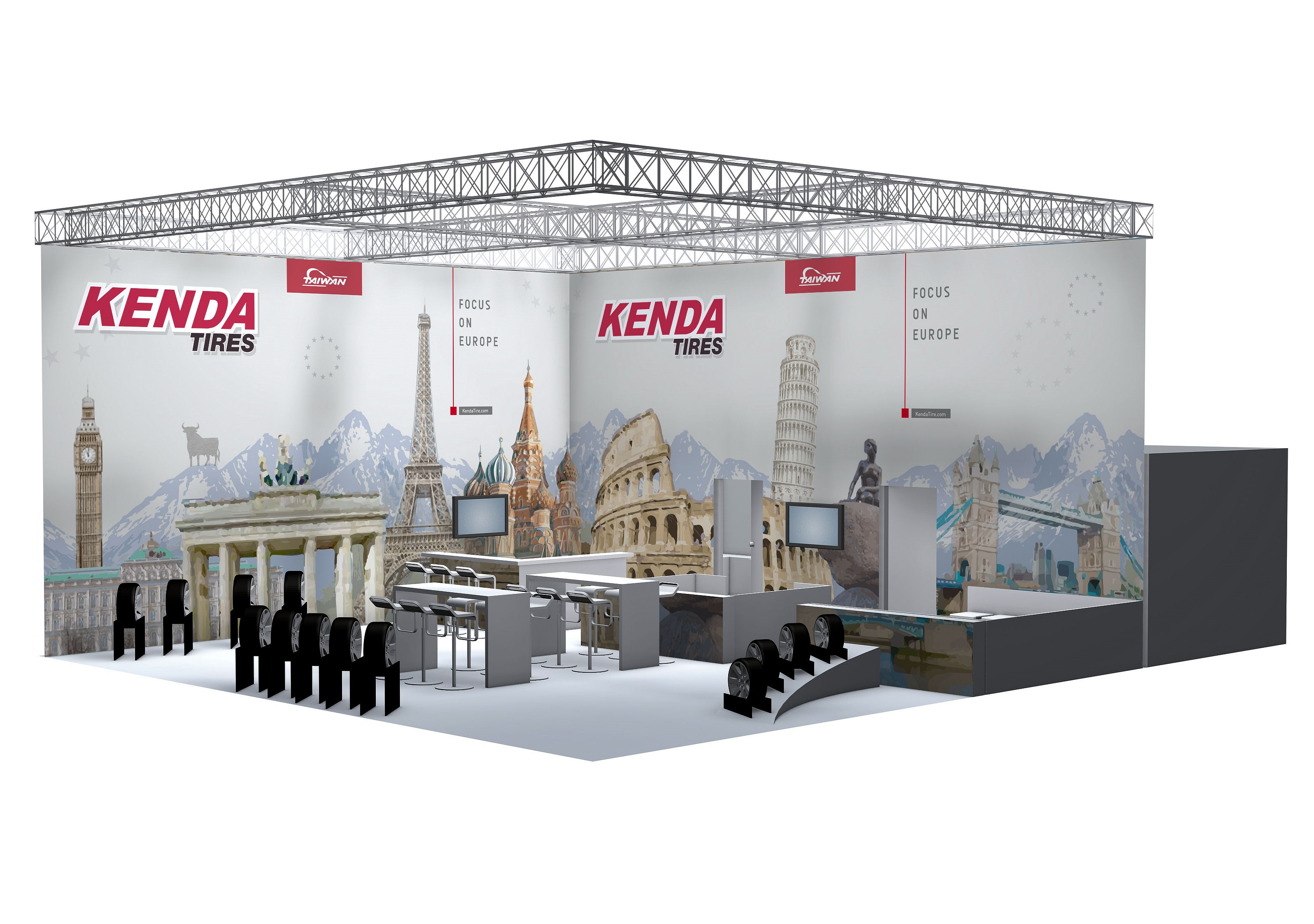 Kenda Messestand tb