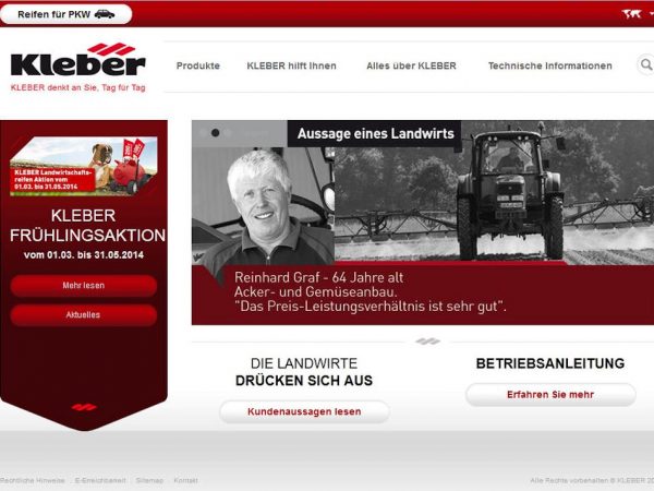 Kleber Webiste tb