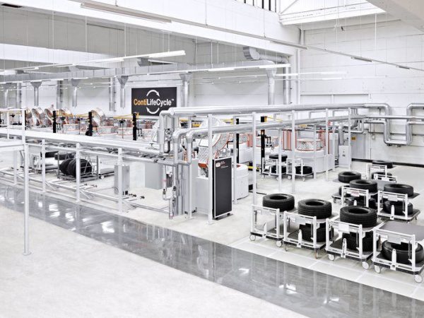Heissrunderneuerung im ContLifeCycle Werk Hannover tb