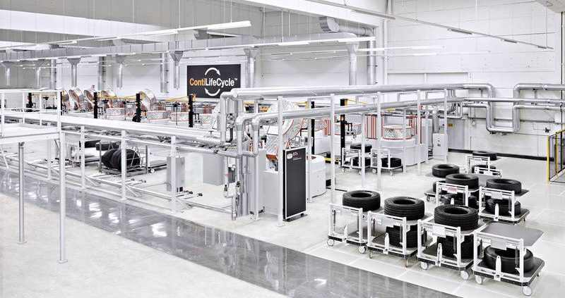 Heissrunderneuerung im ContLifeCycle Werk Hannover tb