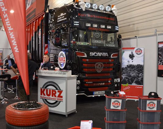 Kurz Stand auf der Messe Reifen 2014 tb