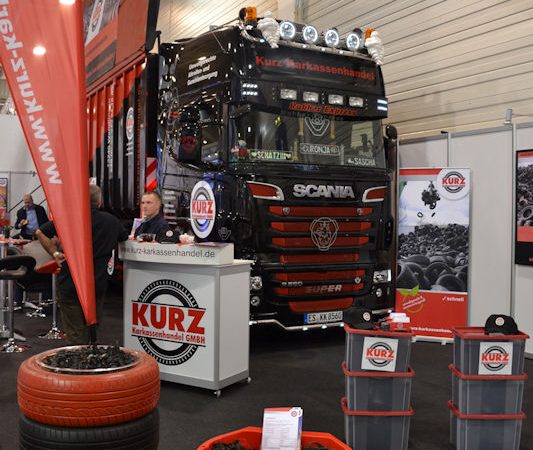Kurz Stand auf der Messe Reifen 2014 tb
