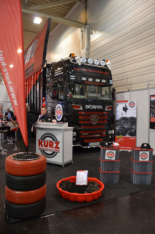 Kurz Stand auf der Messe Reifen 2014 tb