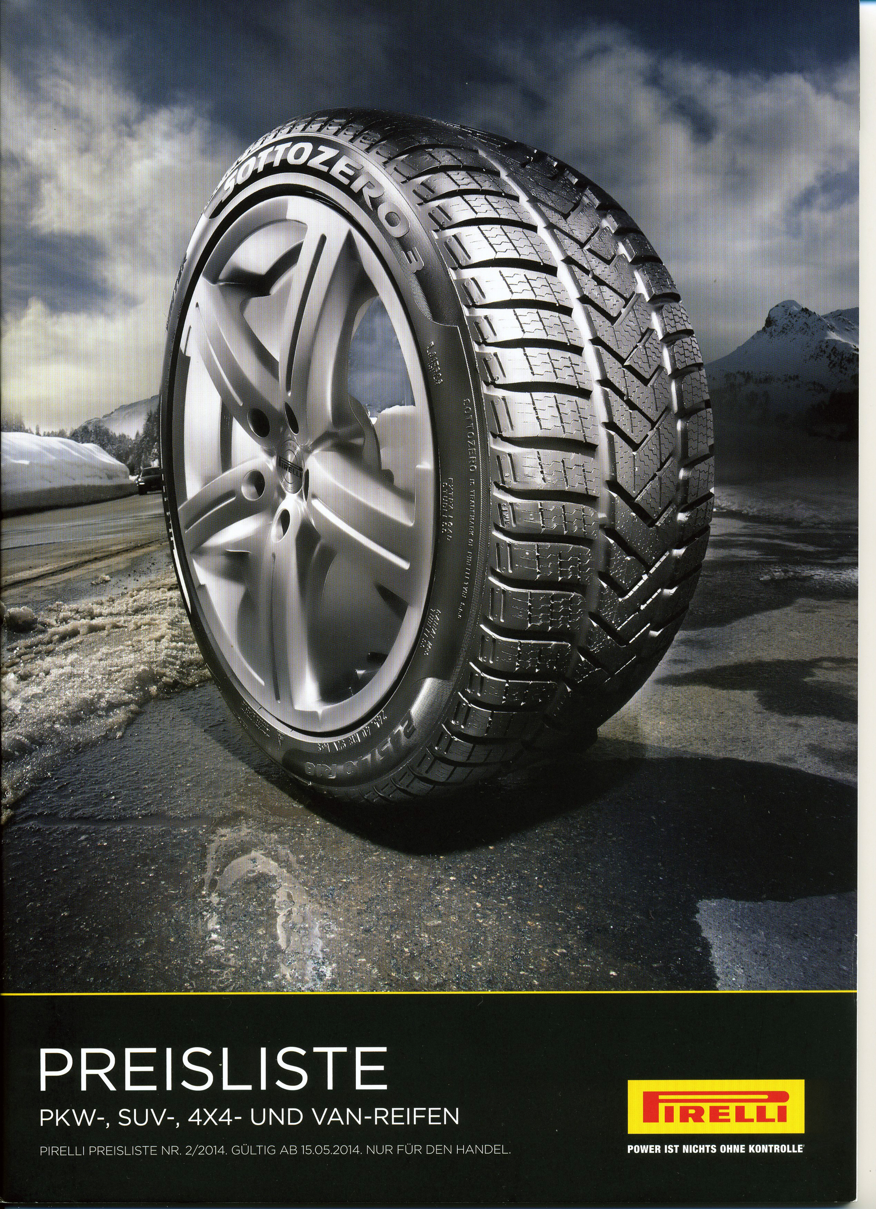 Pirelli Preisliste