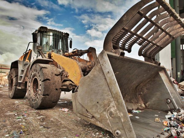 Trelleborg Brawler auf Radlader tb