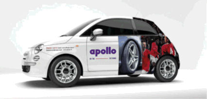 Apollo Tyres Kundenersatzfahrzeug