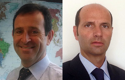 Huss Christophe links und Licata Jacques
