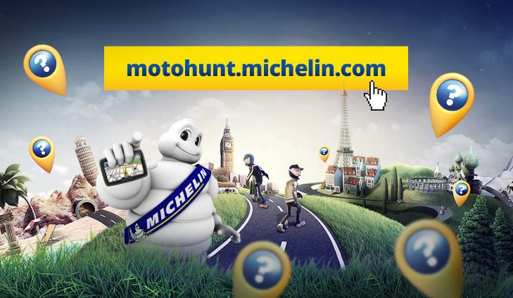 MICHELIN THE MOTO HUNT Key Visual