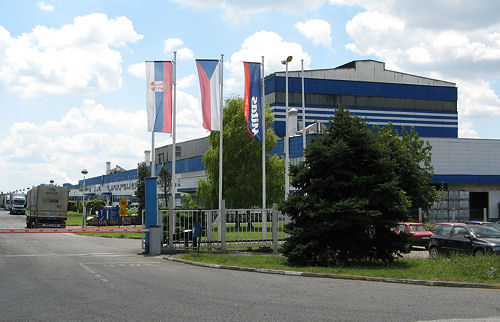 Mitas Werk Ruma in Serbien