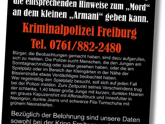 Tyre24 Belohnungsplakat