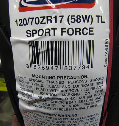 Mitas Sport Force Rückruf