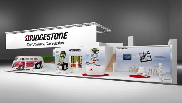 Bridgestone IAA Messestand