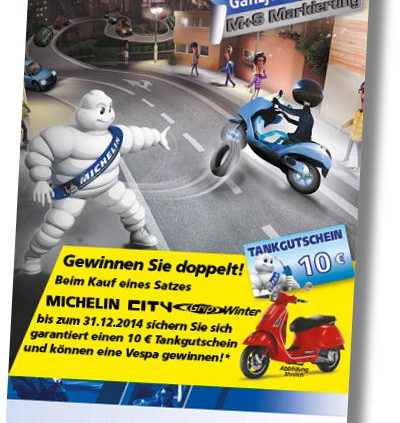 Michelin Herbstaktion Rollerreifen
