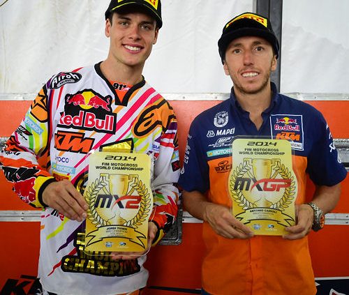 Tixier Jordi links und Cairoli Antonio