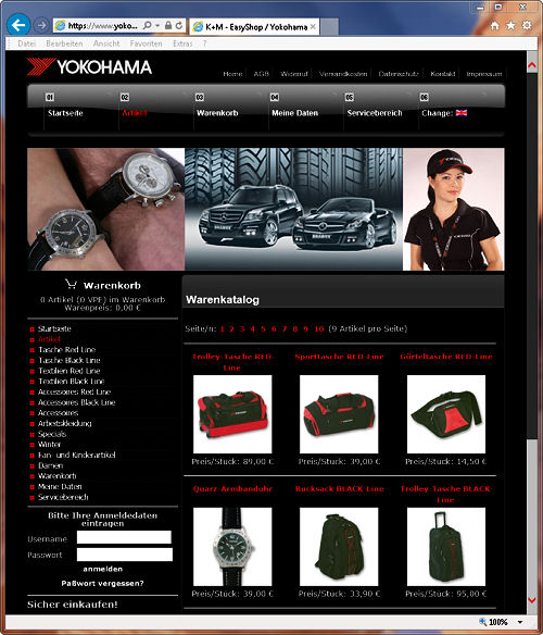 Yokohama Werbemittelshop