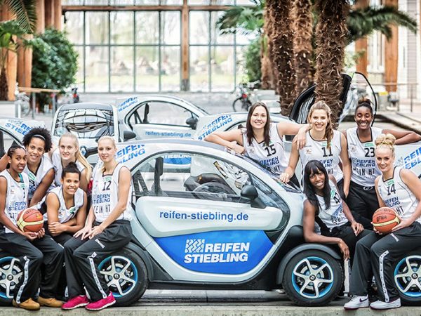 Reifen Stiebling E Mobil als Kundenfahrzeug tb