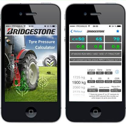 Bridgestone Reifendruck App tb