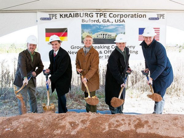 Kraiburg TPE Grundsteinlegung tb