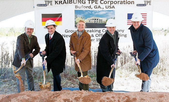 Kraiburg TPE Grundsteinlegung tb