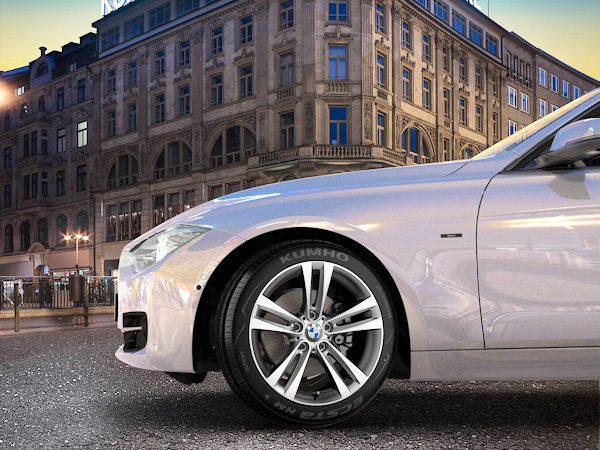 Kumho auf BMW 3er tb