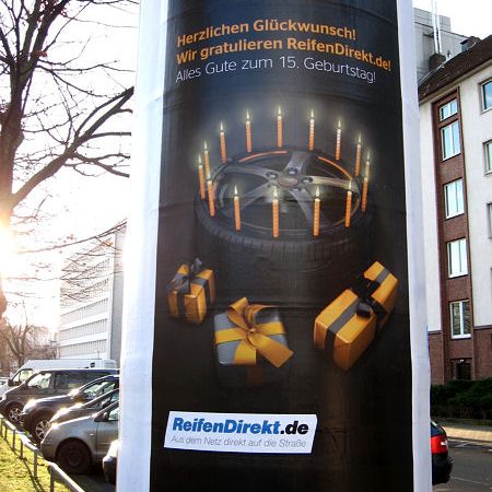 Delticom Conti Jubiläumsglückwünsche