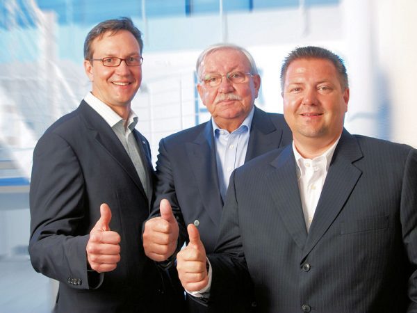 Peter Lüdorf Karl Ernst Lüdorf und Ingo Lüdorf von links nach rechts tb
