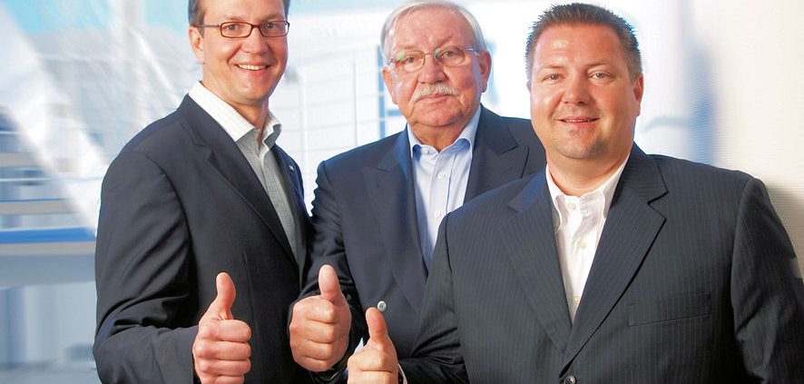 Peter Lüdorf Karl Ernst Lüdorf und Ingo Lüdorf von links nach rechts tb